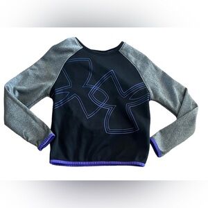 Under Armour girls pullover Sz small/8 cold gear loose fit